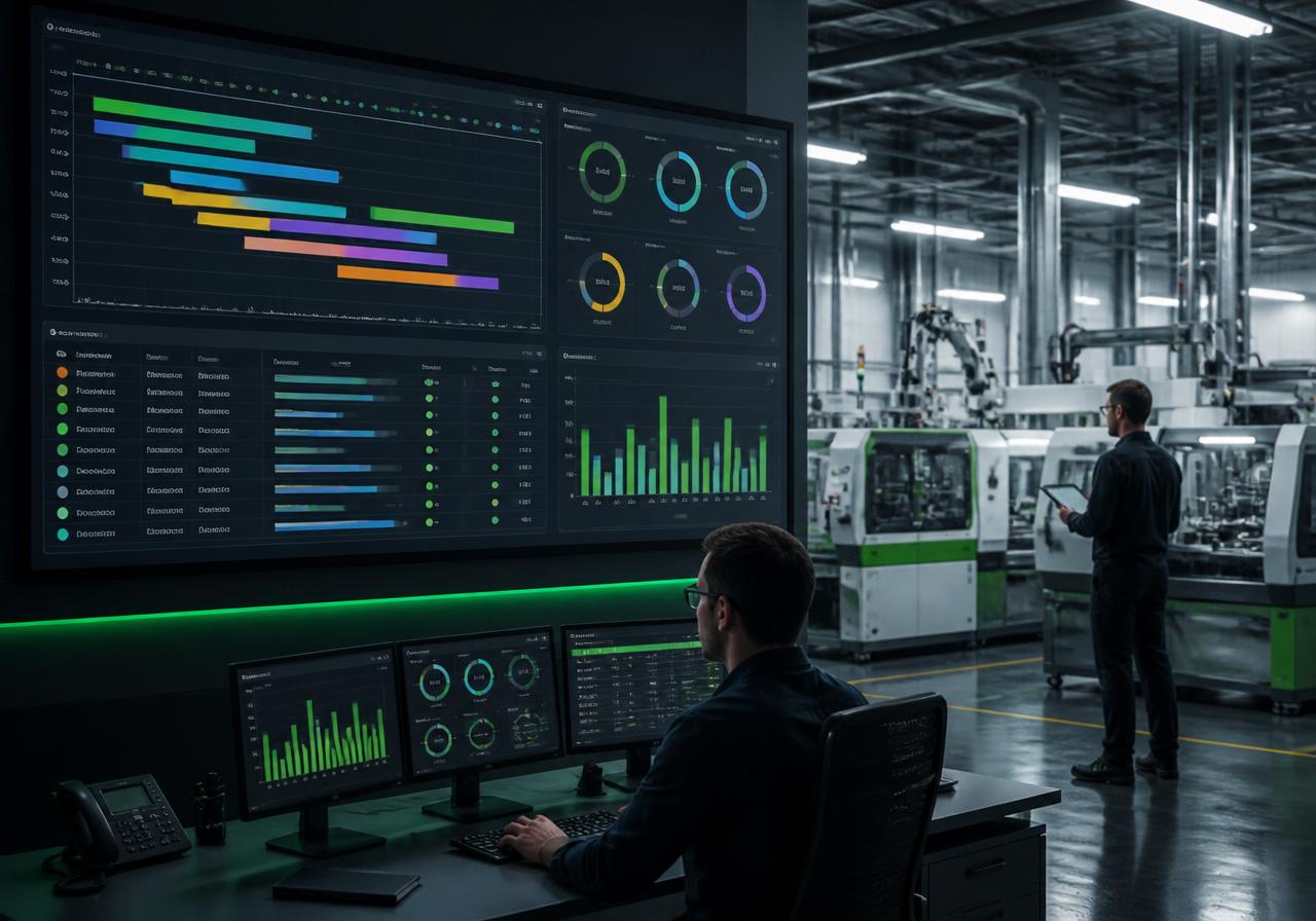 Software de Producción APS · MES · MRP